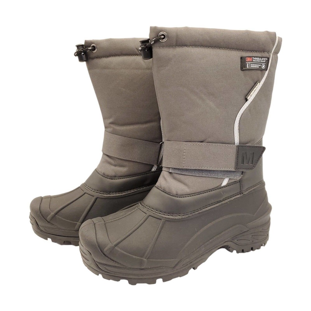 NEW MORENDL Men’s Snow Boots Cold-Weather Waterproof Thermal Insulated Size 10 M